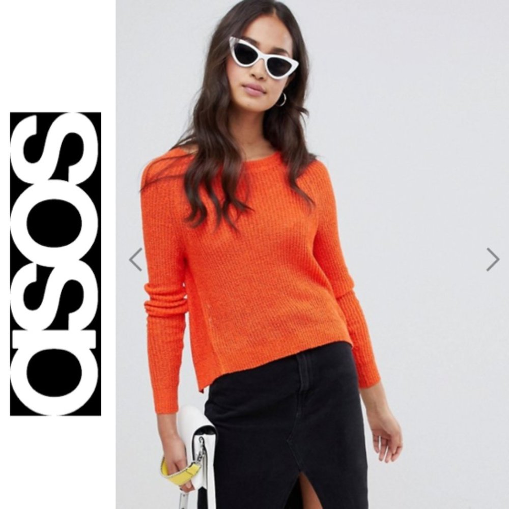 asos glamorous cropped sweater